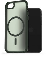 AlzaGuard Matte Case Compatible with Magsafe pro iPhone 7 / 8 / SE 2020 / SE 2022 tmavě zelený - Kryt na mobil