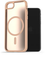 AlzaGuard Matte Case Compatible with Magsafe for iPhone 7 / 8 / SE 2020 / SE 2022 sand yellow - Phone Cover