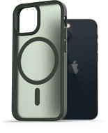 AlzaGuard Matte Case Compatible with Magsafe for iPhone 13 mini dark green - Phone Cover