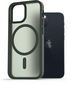 AlzaGuard Matte Case Compatible with Magsafe pro iPhone 13 mini tmavě zelený - Kryt na mobil