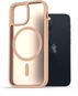 AlzaGuard Matte Case Compatible with Magsafe pro iPhone 13 mini pískově žlutý - Kryt na mobil