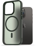 AlzaGuard Matte Case Compatible with Magsafe for iPhone 14 Pro dark green - Phone Cover