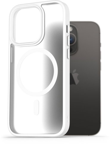 AlzaGuard Matte Case Kompatibel mit Magsafe für iPhone 14 Pro weiß - Handyhülle - Hauptbild