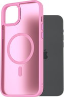 AlzaGuard Matte Case Compatible with Magsafe for iPhone 15 Plus lavender pink - Phone Cover