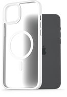 AlzaGuard Matte Case Compatible with Magsafe for iPhone 15 Plus white - Phone Cover