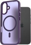 AlzaGuard Matte Case Compatible with Magsafe for iPhone 16 dark purple - Phone Cover