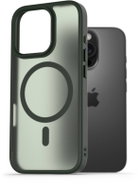 AlzaGuard Matte Case Compatible with Magsafe pro iPhone 16 Pro tmavě zelený - Kryt na mobil