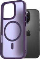 AlzaGuard Matte Case Compatible with Magsafe pro iPhone 16 Pro tmavě fialový - Kryt na mobil