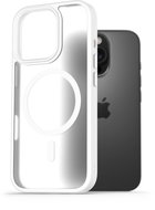 AlzaGuard Matte Case Compatible with Magsafe for iPhone 16 Pro white - Phone Cover
