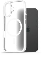 AlzaGuard Matte Case Compatible with Magsafe für iPhone 16 Plus weiß - Handyhülle
