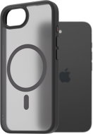 AlzaGuard Matte Case Compatible with Magsafe for iPhone 16e / 17e black - Phone Cover