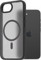 Phone Cover AlzaGuard Matte Case Compatible with Magsafe for iPhone 16e / 17e black - Kryt na mobil
