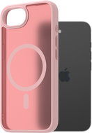 AlzaGuard Matte Case Compatible with Magsafe for iPhone 16e / 17e pink - Phone Cover