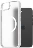 AlzaGuard Matte Case Compatible with Magsafe for iPhone 16e / 17e white - Phone Cover