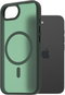 Phone Cover AlzaGuard Matte Case Compatible with Magsafe for iPhone 16e / 17e dark green - Kryt na mobil