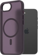 AlzaGuard Matte Case Compatible with Magsafe for iPhone 16e / 17e dark purple - Phone Cover