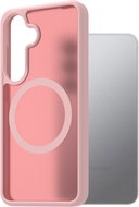 AlzaGuard Matte Case Compatible with Magsafe for Samsung Galaxy S25 pink - Phone Cover
