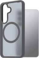 AlzaGuard Matte Case Compatible with Magsafe for Samsung Galaxy S25 grey - Phone Cover