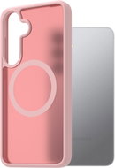 AlzaGuard Matte Case Compatible with Magsafe for Samsung Galaxy S25+ pink - Phone Cover