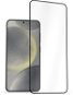 Ochranné sklo AlzaGuard 3D FlexGlass pre Samsung Galaxy S24+ čierne - Ochranné sklo