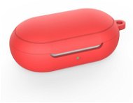 Fülhallgató tok AlzaGuard Premium Silicone Case Samsung Galaxy Buds / Buds+ piros - Pouzdro na sluchátka