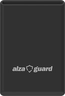 MagSafe peněženka AlzaGuard Premium Silicone Wallet Compatible with Magsafe - černá - MagSafe peněženka