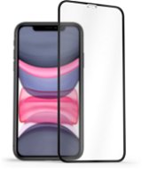 Üvegfólia AlzaGuard FullCover Glass Protector iPhone 11 / XR 2.5D üvegfólia - Ochranné sklo