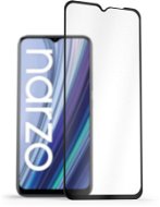 AlzaGuard 2.5D FullCover Glass Protector a Realme Narzo 30A készülékhez - Üvegfólia