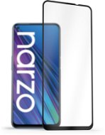 AlzaGuard 2.5D FullCover Glass Protector a Realme Narzo 30 5G készülékhez - Üvegfólia