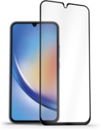 Schutzglas AlzaGuard 2.5D FullCover Schutzglass für Samsung Galaxy A34 - Ochranné sklo