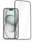 Ochranné sklo AlzaGuard 2.5D FullCover Glass Protector pre iPhone 15 - Ochranné sklo