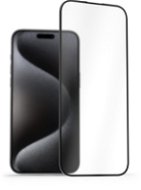 Üvegfólia AlzaGuard FullCover Glass iPhone 15 Pro Max 2.5D üvegfólia - Ochranné sklo