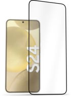 Glass Screen Protector AlzaGuard 2.5D FullCover Glass Protector for Samsung Galaxy S24 - Ochranné sklo