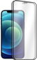 Ochranné sklo AlzaGuard 2.5D FullCover Glass pro iPhone 12 Mini černý - 2ks v balení - Ochranné sklo