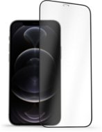 Ochranné sklo AlzaGuard 2.5D FullCover Glass Protector na iPhone 12 Pro Max čierny - Ochranné sklo