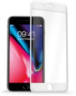 AlzaGuard Elite Glass Protector iPhone 7 Plus / 8 Plus 3D üvegfólia - fehér - Üvegfólia