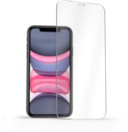 Üvegfólia AlzaGuard Elite Ultra Clear Glass iPhone 11 / XR 3D üvegfólia - Ochranné sklo