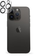 AlzaGuard Lens Protector pro iPhone 14 Pro / 14 Pro Max černé - Ochranné sklo na objektiv