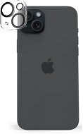 AlzaGuard Lens Protector pro iPhone 15 / 15 Plus černé - Ochranné sklo na objektiv