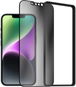 Ochranné sklo AlzaGuard 2.5D FullCover Privacy Glass Protector pro iPhone 13 / 13 Pro / 14 / 16e s instalačním rám - Ochranné sklo