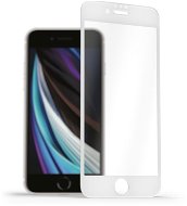 Schutzglas AlzaGuard 2.5D FullCover Glass Protector für iPhone 7 Plus / 8 Plus - weiß - Ochranné sklo