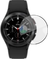 Schutzglas AlzaGuard Flexglass für Samsung Galaxy Watch 4 Classic 42mm - Ochranné sklo