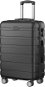 Bőrönd AlzaGuard Traveler Suitcase, M - fekete - Cestovní kufr