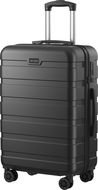 AlzaGuard Traveler Suitcase 2025, M - fekete - Bőrönd
