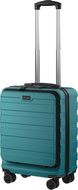 AlzaGuard Business Traveller Suitcase, Size S - Blue - Suitcase