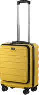 AlzaGuard Business Traveller Suitcase, Size S - Yellow - Suitcase