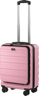 AlzaGuard Business Traveller Suitcase, Size S - Pink - Suitcase