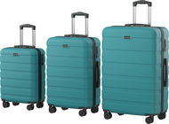 AlzaGuard Traveler Suitcase, 3pcs set - modrý - Sada kufrů