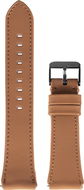AlzaGuard Genuine Leather Band Universal Quick Release 20 mm – sedlovo hnedý - Remienok na hodinky