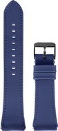 AlzaGuard Genuine Leather Band Universal Quick Release 20 mm – modrý - Remienok na hodinky